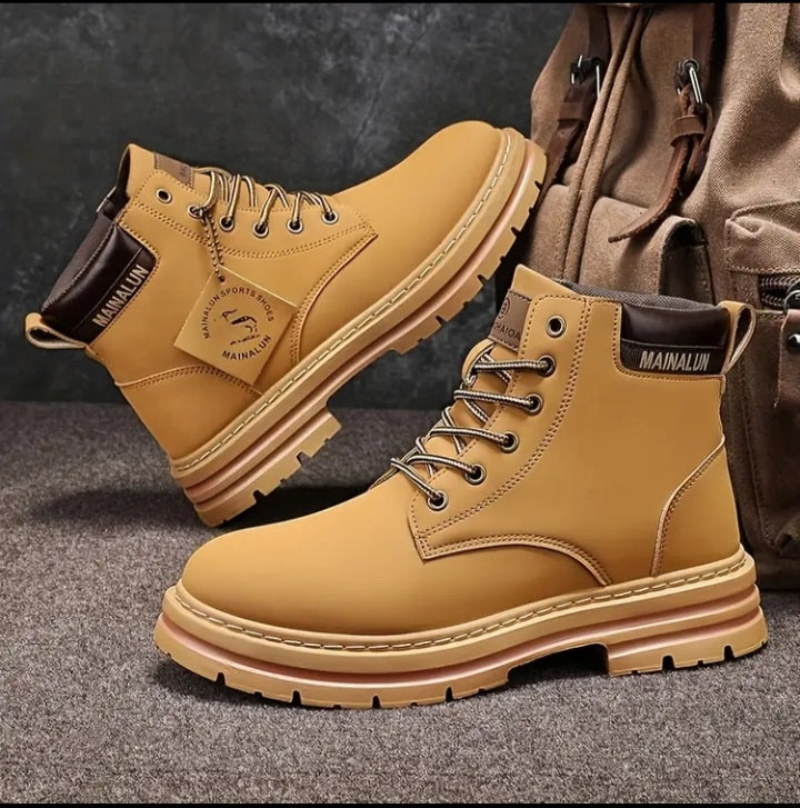 Bottines Mainalun Classiques pour Homme | Durabilité & Confort Quotidien